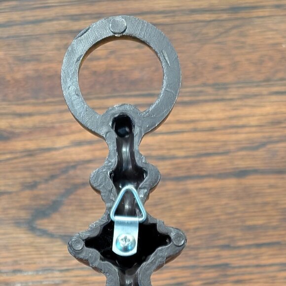 Vtg Pair Of Syroco 4189 Homco Gold Tone Wall Sconces Candle Holders - Picture 4 of 10